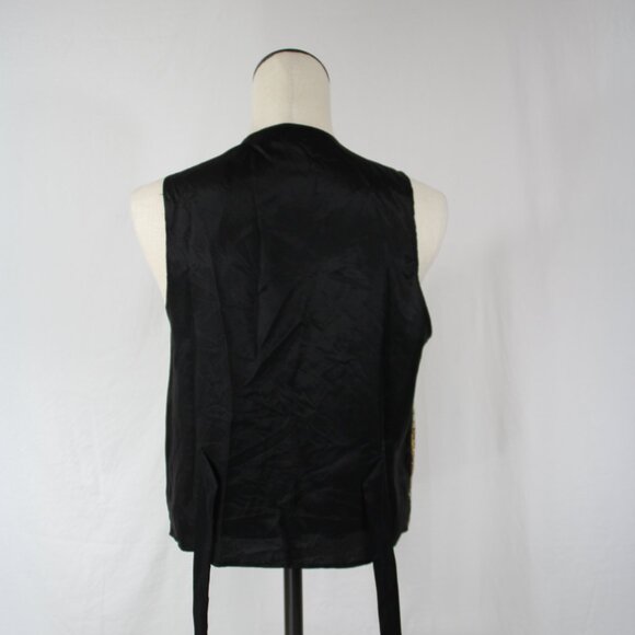 Vintage Axessorium Safari Vest Animal Print - Lion Tiger Zebra Y2K 80s 90s - Picture 5 of 9